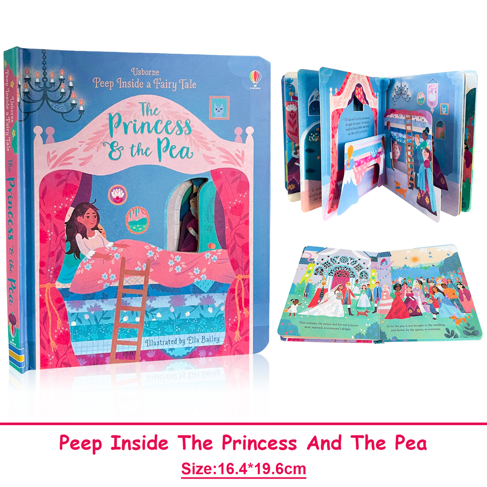 Kids Education Story - Usborne Peep Inside A Fairy Tale