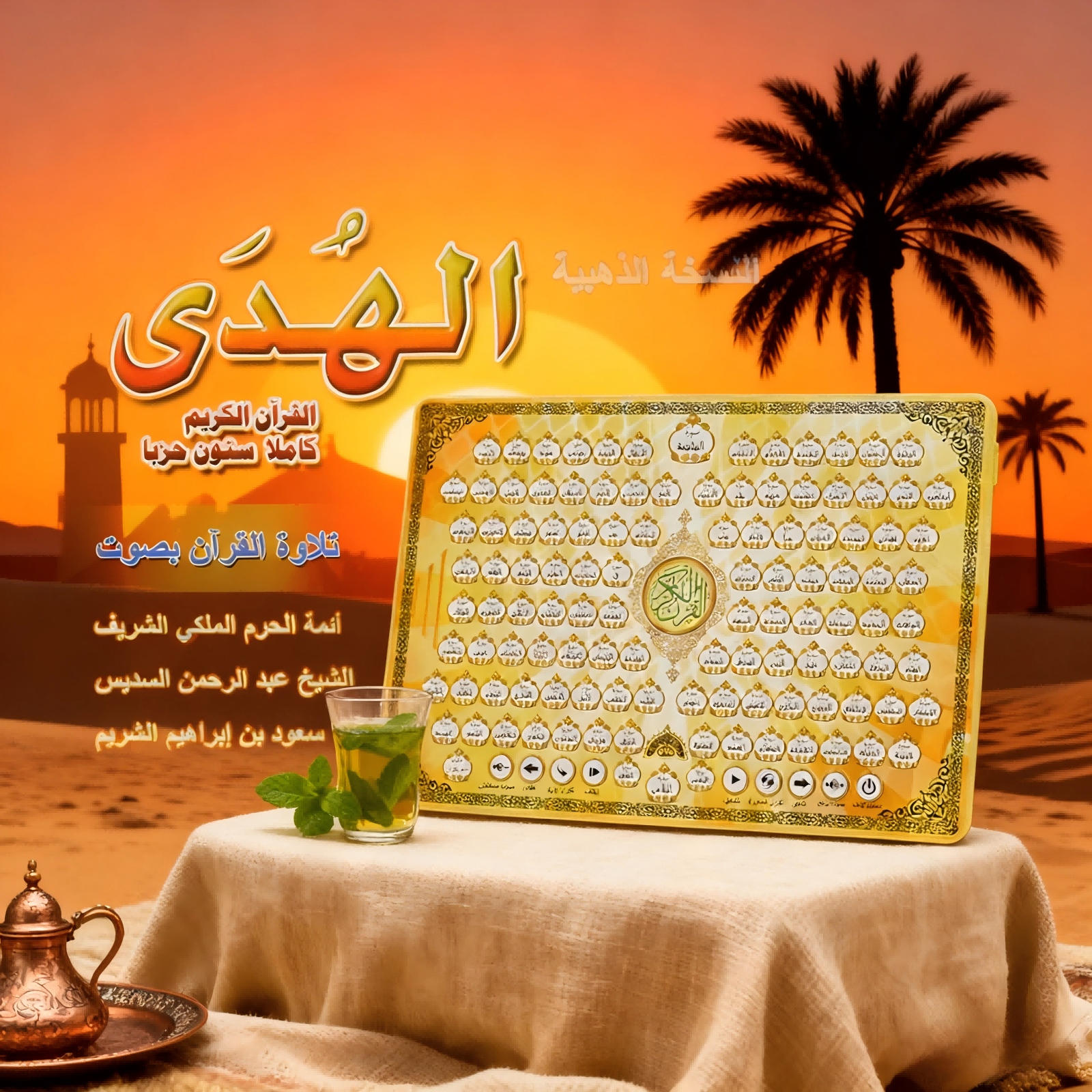 Kids Free Quran Education - Al-Huda Quran Learning Machine-Full Quran Recitation,