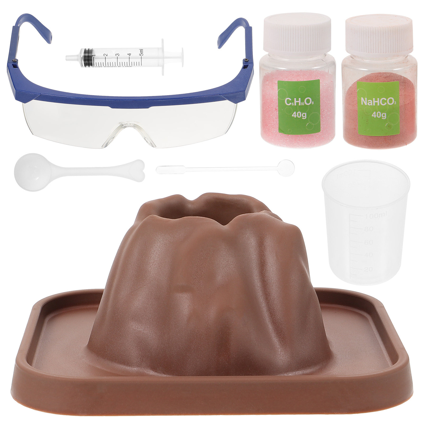 Science Kit Volcano - 1 Set Volcano Eruptions Experiment Science