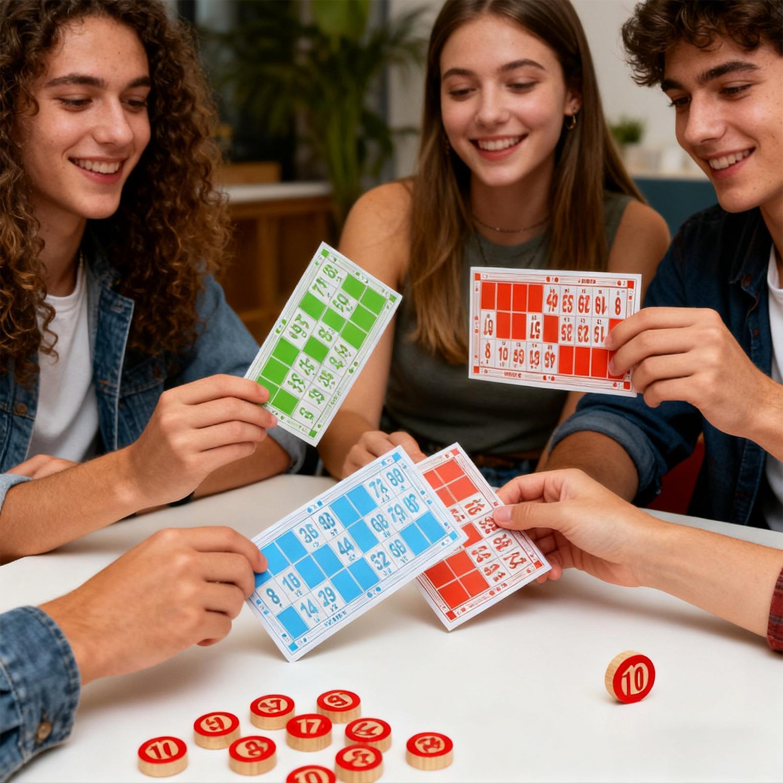 Kids Education Group - Bingo Game Funny Educational Interactive Vintage