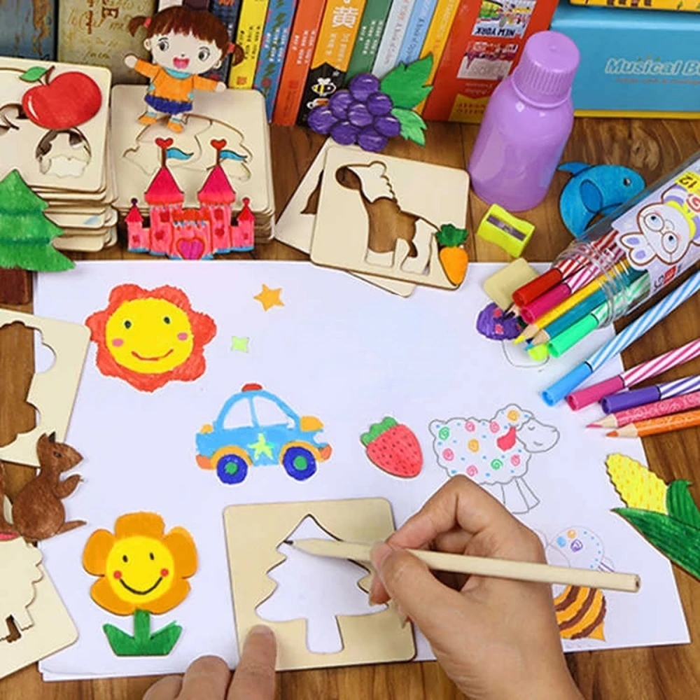 Kids Education Template - Montessori Educational Toys for Children Kids