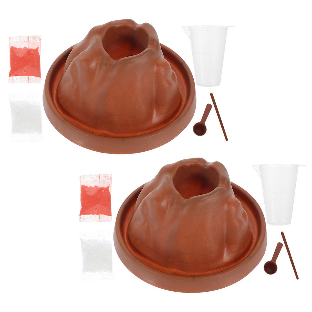 Science Kit Volcano - 2Sets Volcano Science Kit for Kindergarten