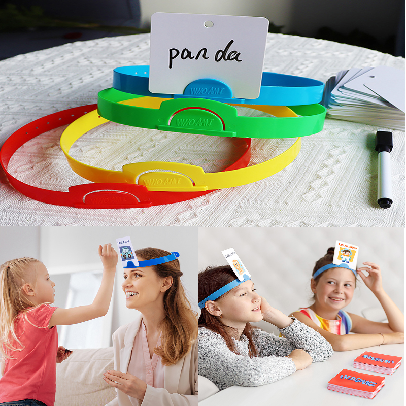 Kids Education Questions - Headband Game Fun Guessing Game Who