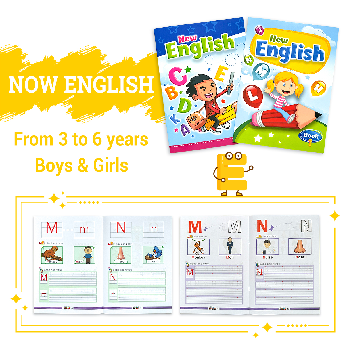 Kids Education Level - 2 Book New English Alphabet Tracing