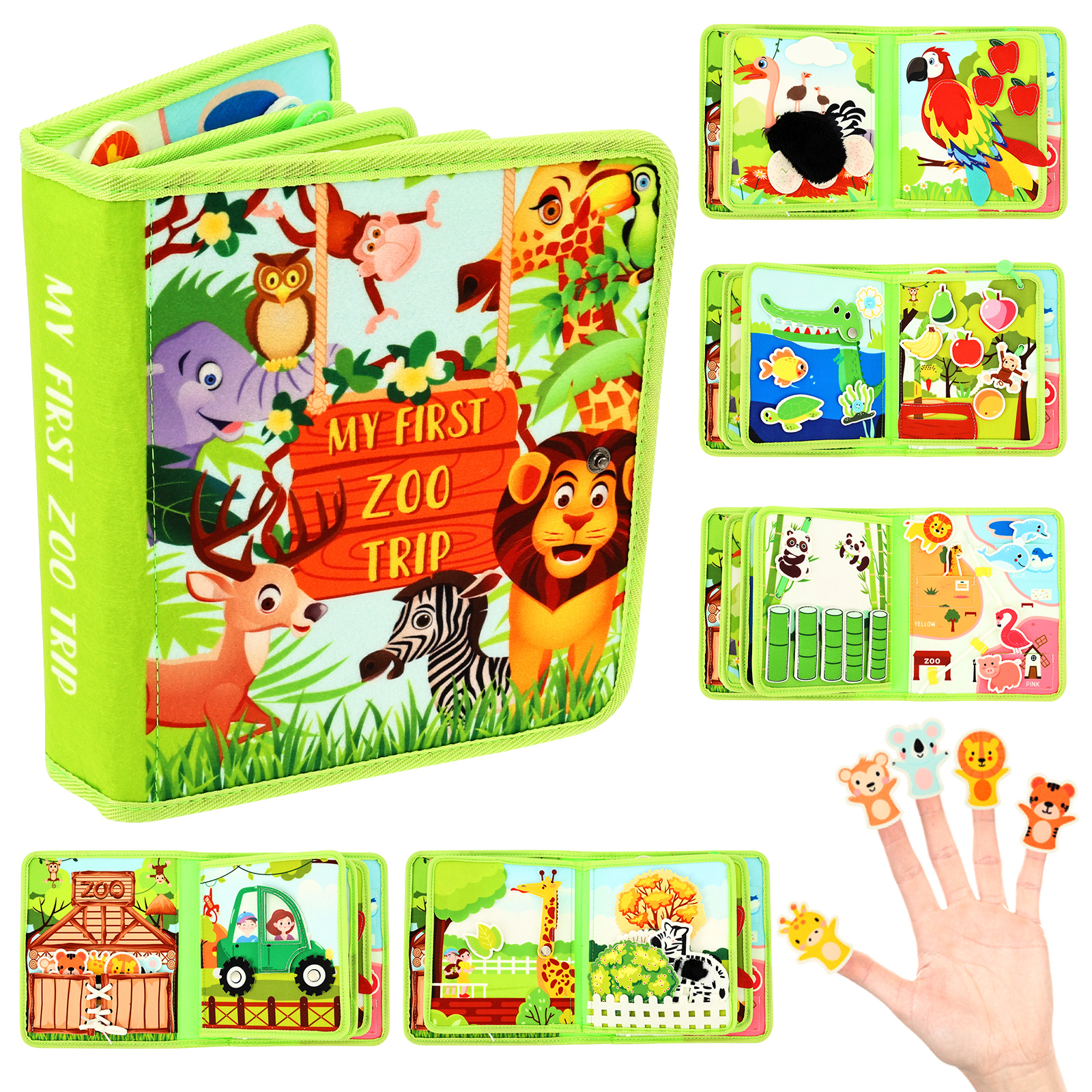 Kids Education Story - 1 Pc Montessori Toys Farm Animal
