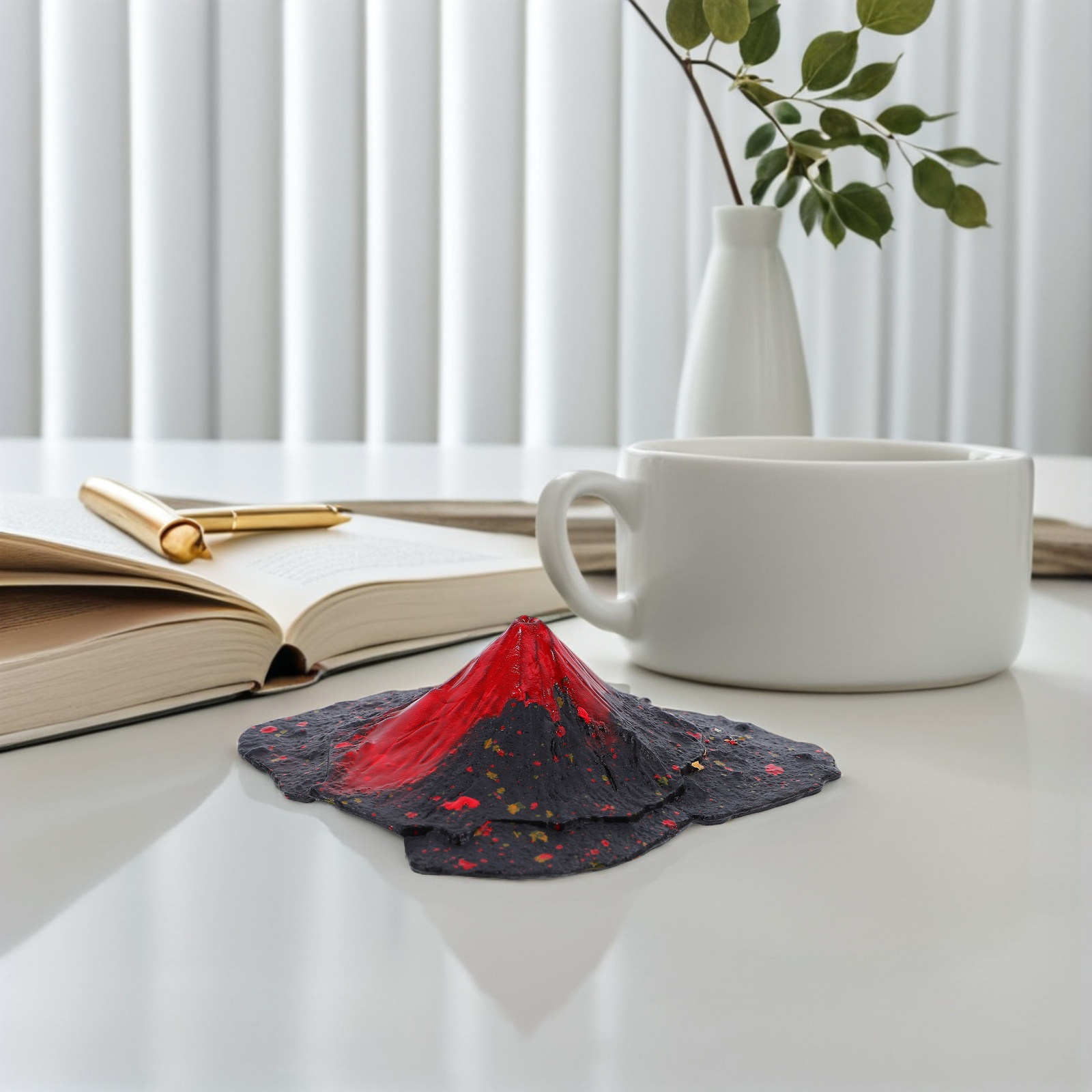 16Pcs Volcano Simulation Plast - مراجعة Science Kit Volcano وسعره