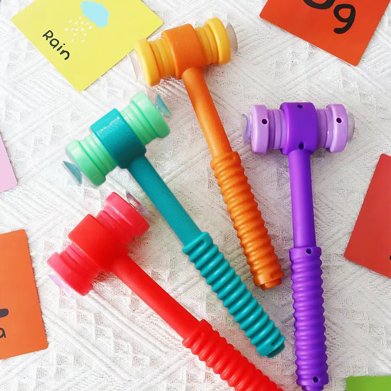 4 Colors Suction cup hammer，cl - مراجعة Sight Word Game وسعره