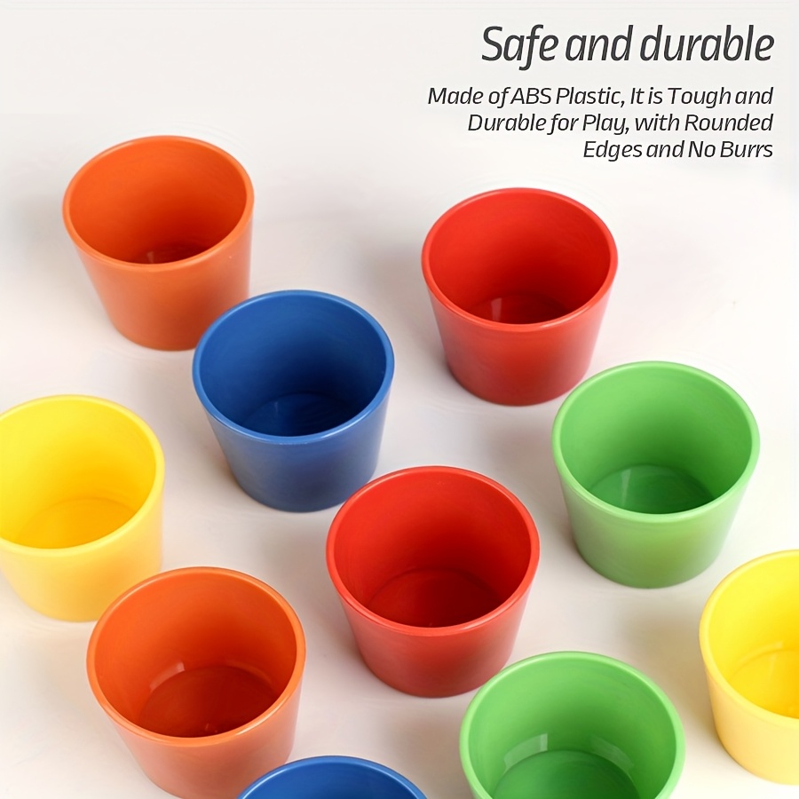 Kids Multicolored Cups Matchin - مراجعة Kids Education Group وسعره