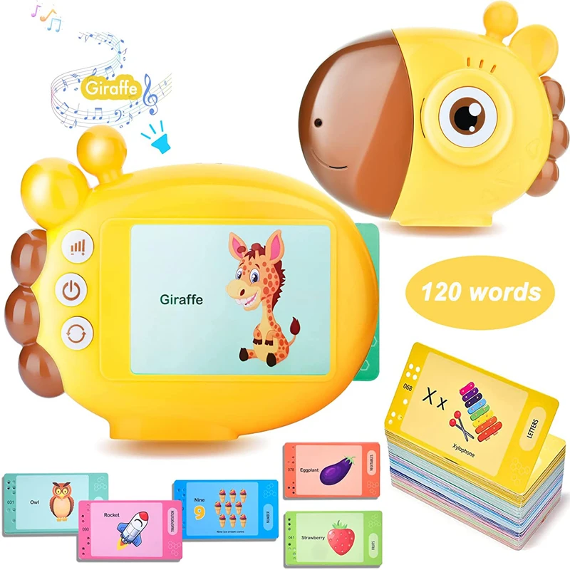 Giraffe Flash Card Reader Sigh - مراجعة Sight Word Game وسعره