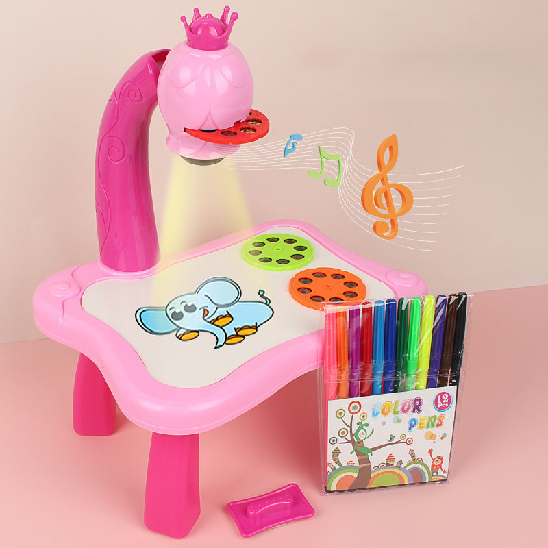Children Led Projector Art Dra - مراجعة Drawing Projector Kids وسعره