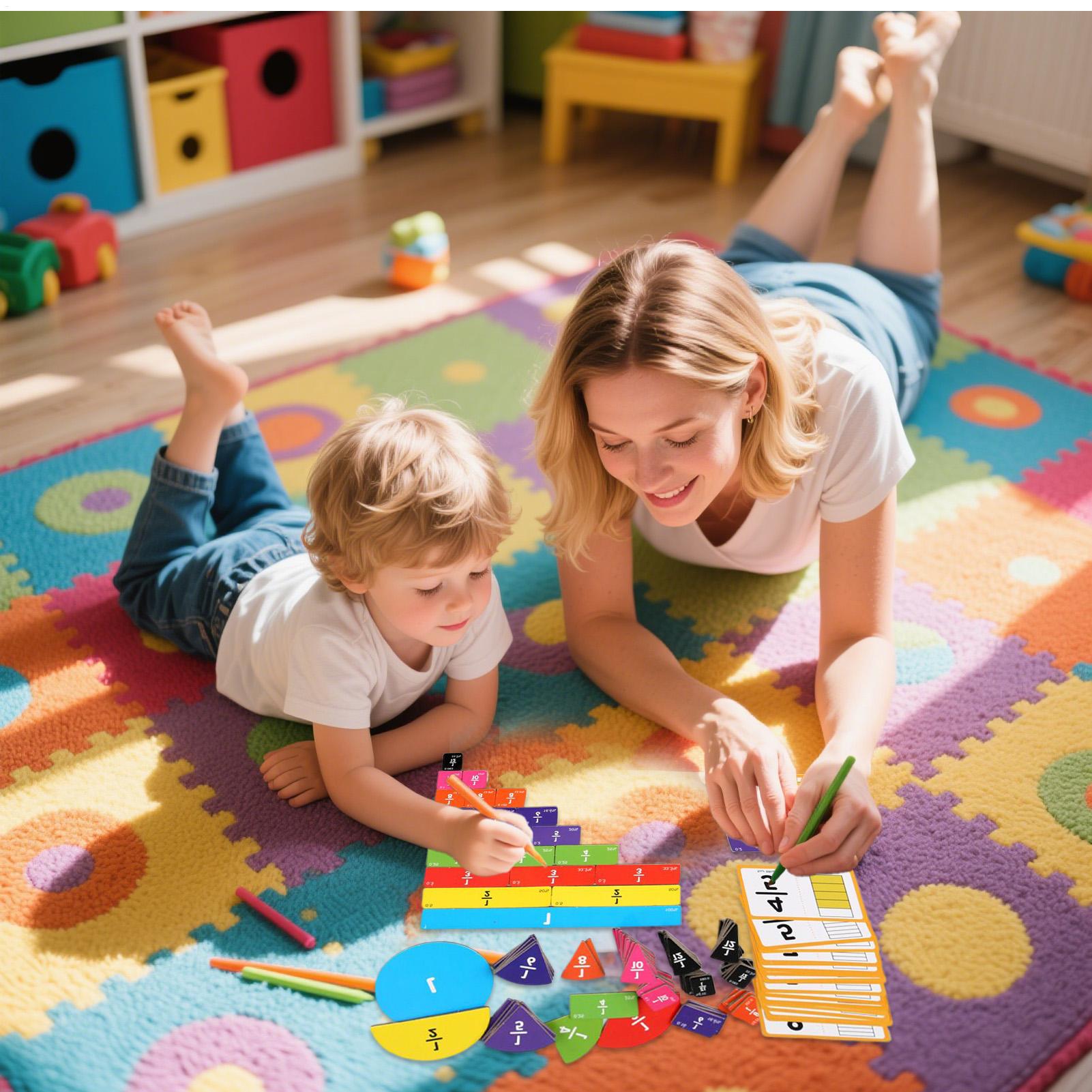 Fraction Manipulatives Educati - مراجعة Kids Education Group وسعره