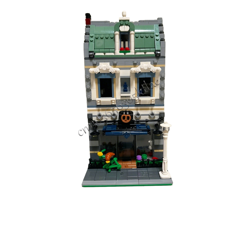 1268PCS MOC City Street Views  - مراجعة Kids Education Story وسعره