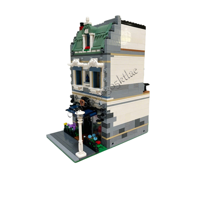 1268PCS MOC City Street Views  - مراجعة Kids Education Story وسعره