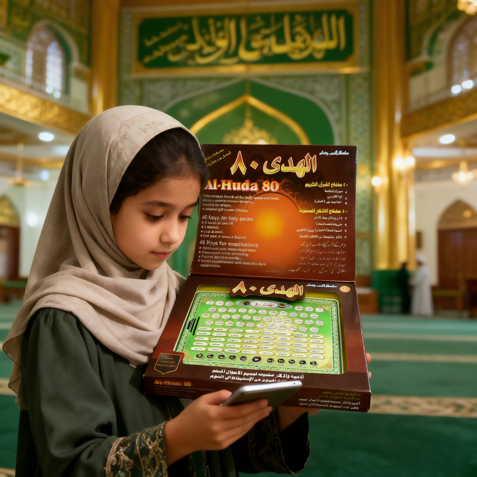 Al-Huda 80 Quran Learning Mach - مراجعة Kids Free Quran Education وسعره