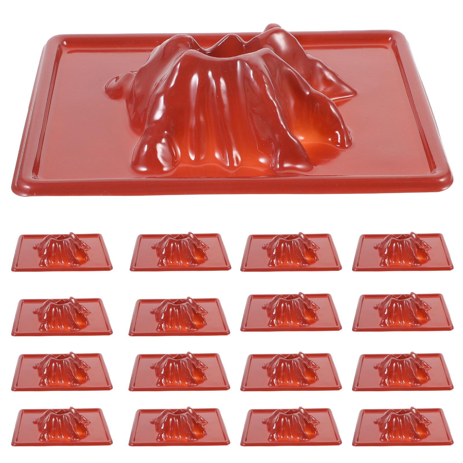 20Pcs Simulation Eruption Prop - مراجعة Science Kit Volcano وسعره
