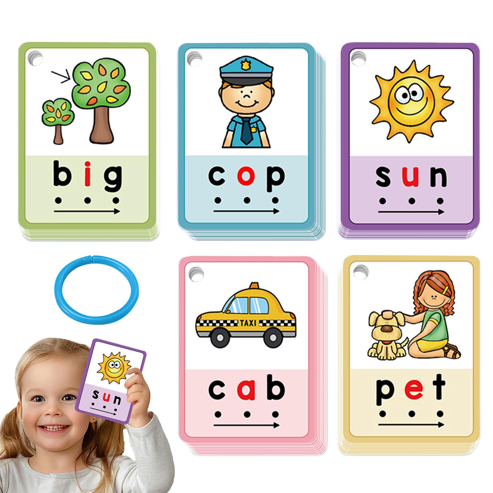 Phonics Flash Cards 70 Pieces  - مراجعة Phonics Card Game وسعره
