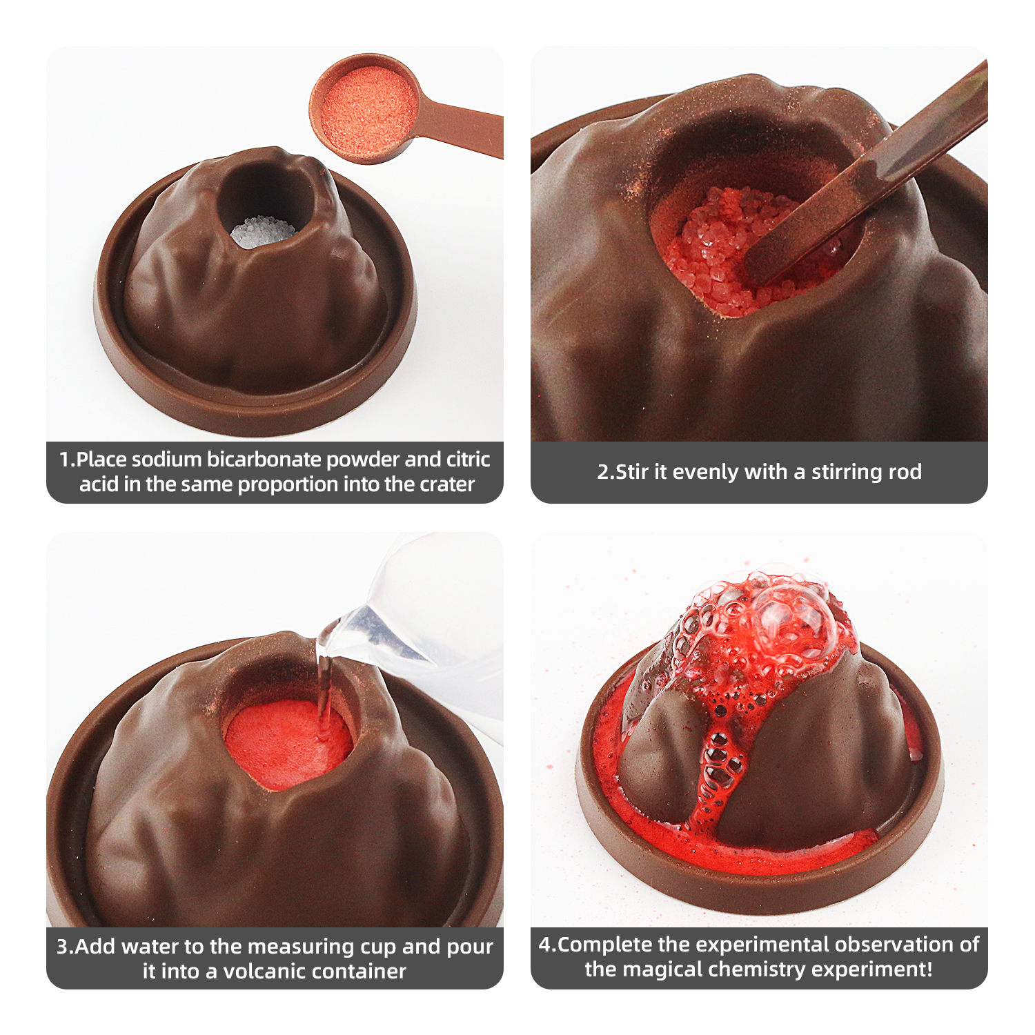 DIY Science Experiment Set, Vo - مراجعة Science Kit Volcano وسعره