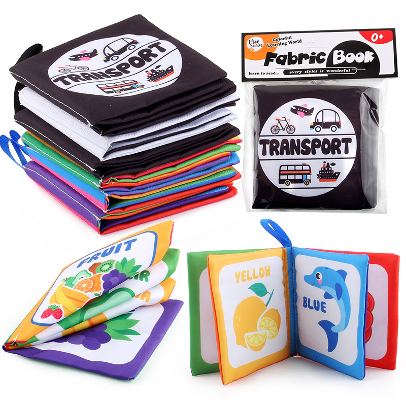 Baby Cloth Book for Newborns 0 - مراجعة Kids Early Education Books وسعره