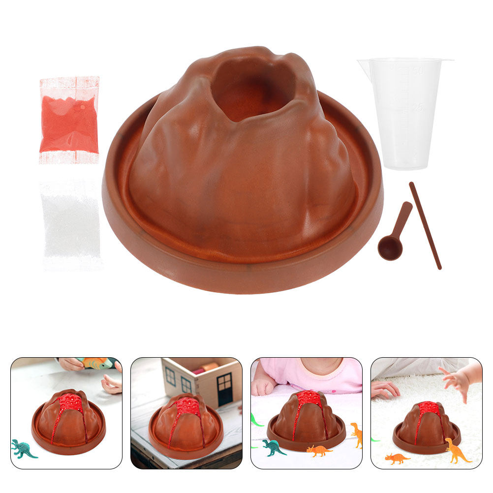 2Sets DIY Volcano Eruption Exp - مراجعة Science Kit Volcano وسعره