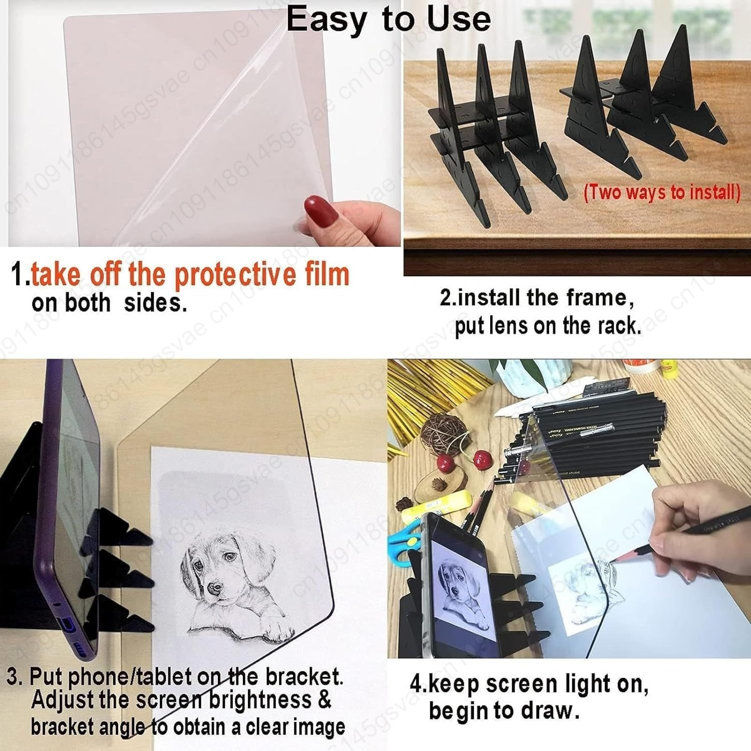 Kids Projection Drawing Copy B - مراجعة Drawing Projector Kids وسعره