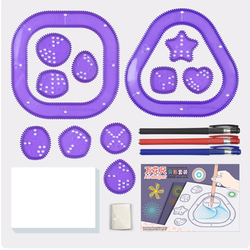Funny Spirograph Drawing Toys  - مراجعة Kids Education Template وسعره
