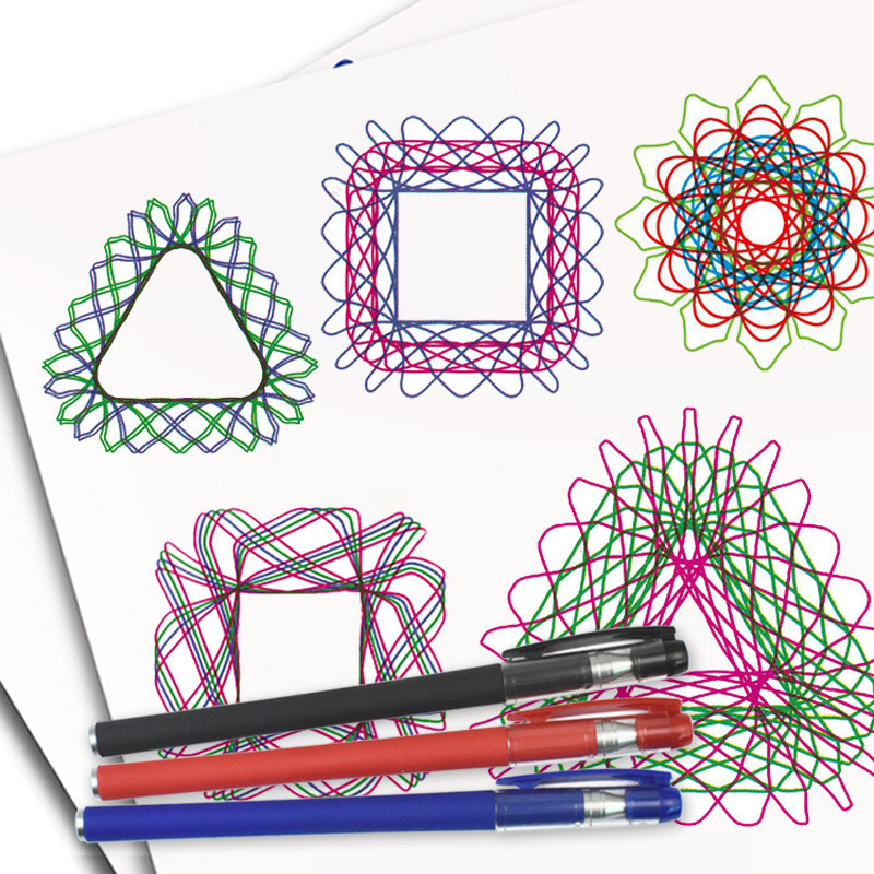Funny Spirograph Drawing Toys  - مراجعة Kids Education Template وسعره
