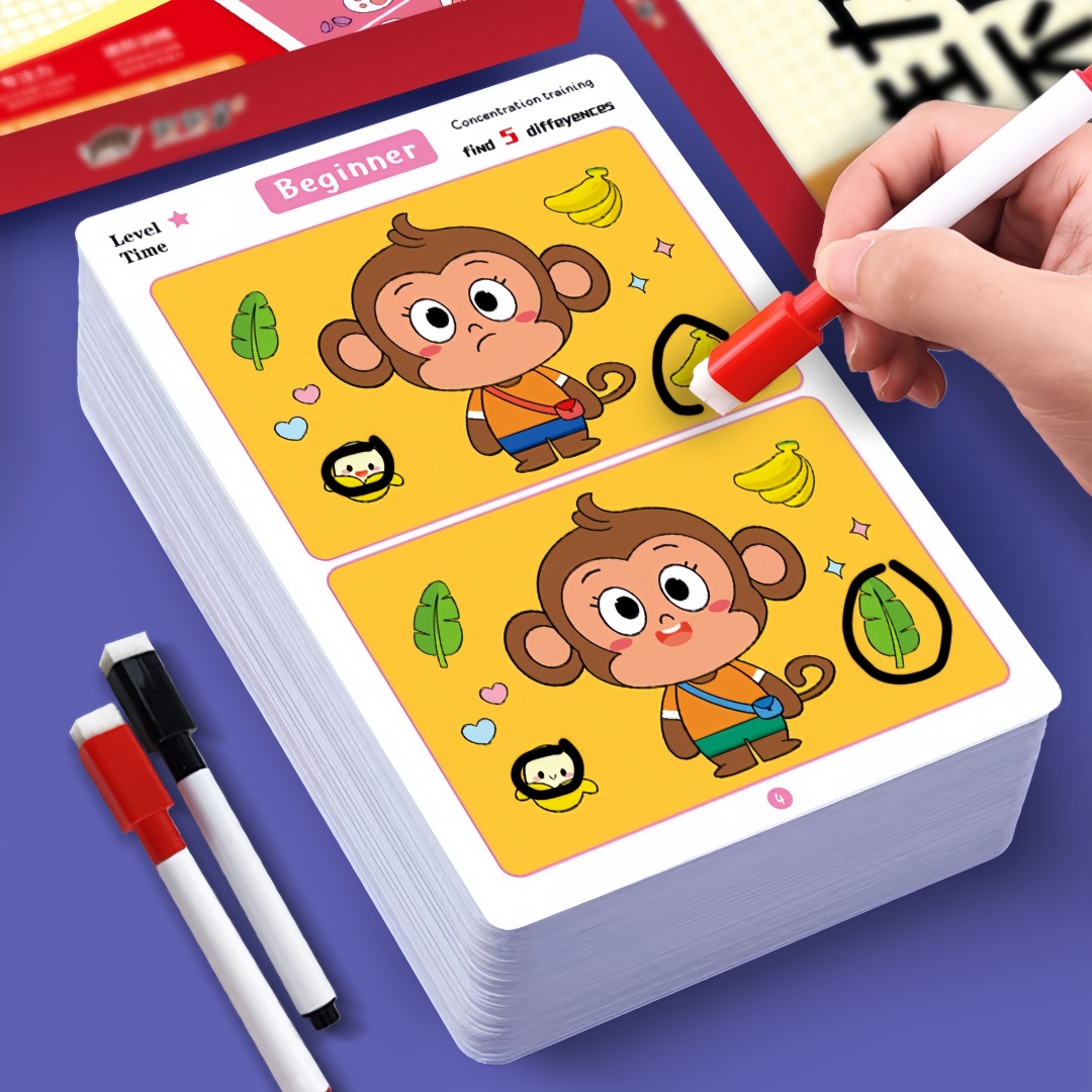 Find Differences Card Game Reu - مراجعة Kids Education Level وسعره