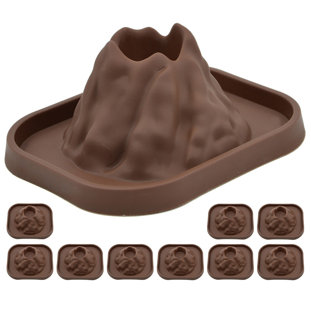 10Pcs Volcano Mold Kit for DIY - مراجعة Science Kit Volcano وسعره