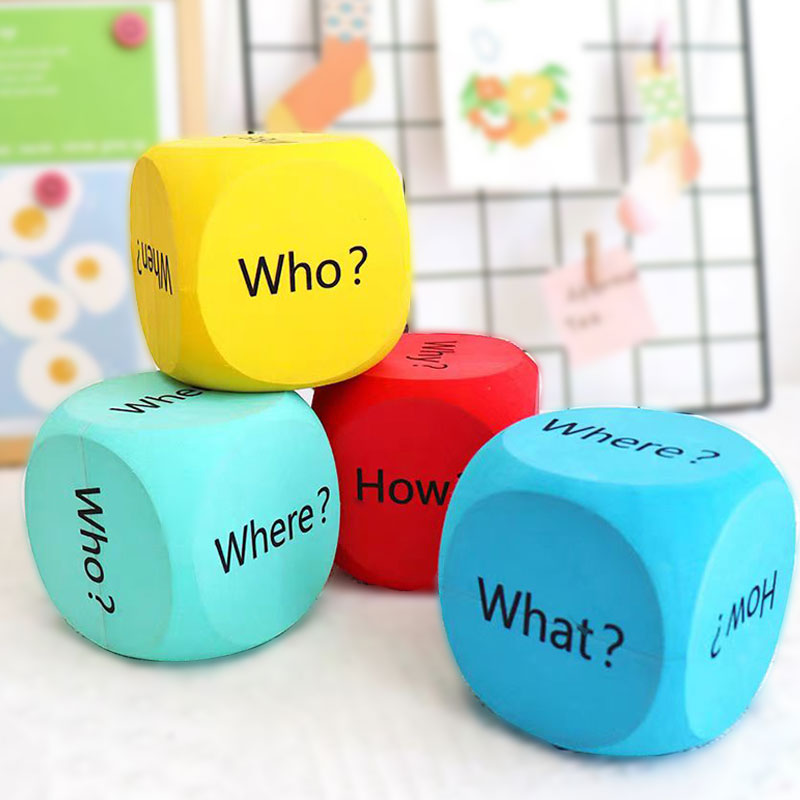 Question words Dice,teaching a - مراجعة Sight Word Game وسعره