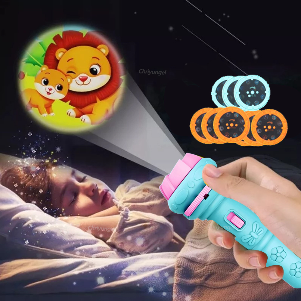Kids Projector Torch with 10 S - مراجعة Drawing Projector Kids وسعره