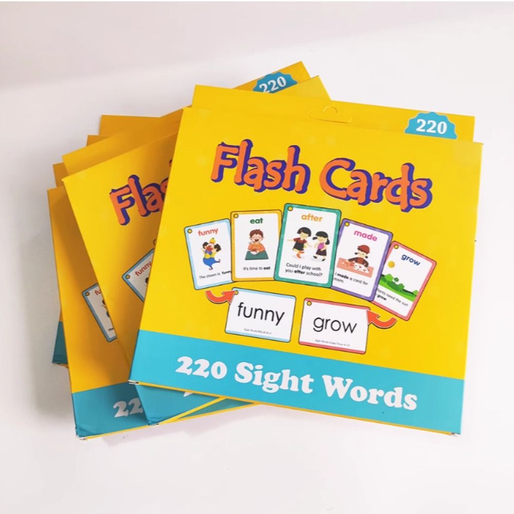 Paper Sight Word Flash Cards W - مراجعة Sight Word Game وسعره