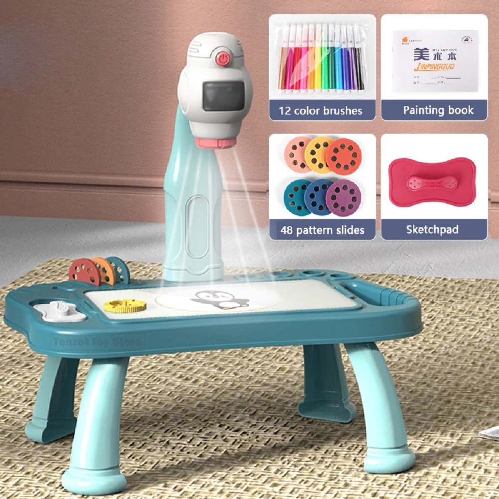 Children Led Projector Art Dra - مراجعة Drawing Projector Kids وسعره