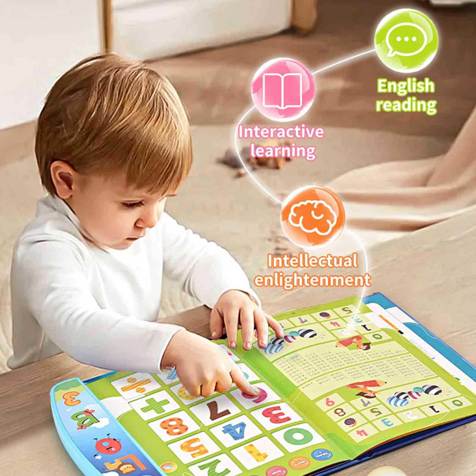 Kids' English Learning Intelli - مراجعة Kids Early Education Books وسعره
