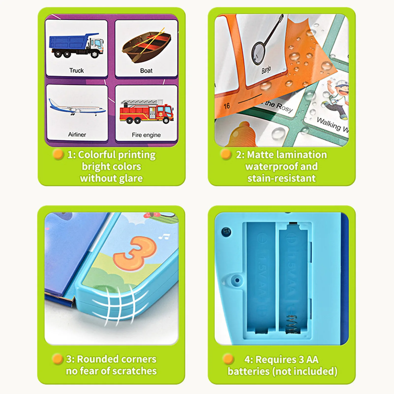 Kids' English Learning Intelli - مراجعة Kids Early Education Books وسعره