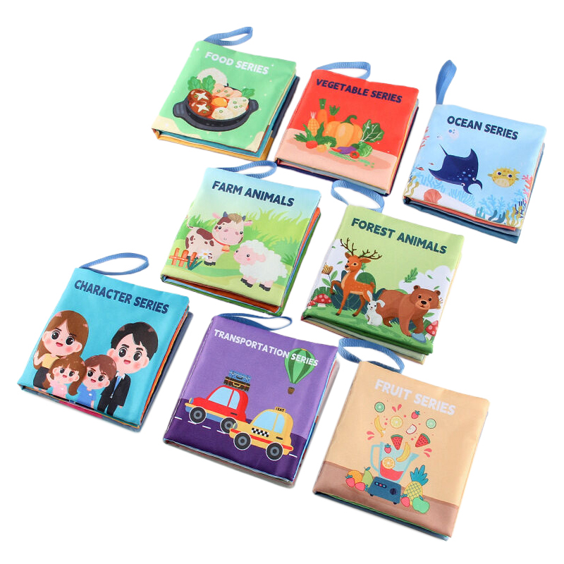 [J] Cloth Book For Early Educa - مراجعة Kids Early Education Books وسعره