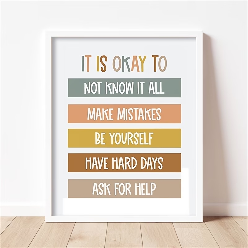 Modern Bohemian Classroom Educ - مراجعة Kids Educational Poster وسعره