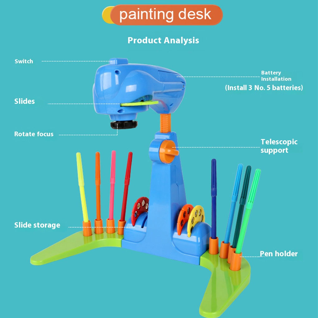 Educational Kids Drawing Table - مراجعة Drawing Projector Kids وسعره