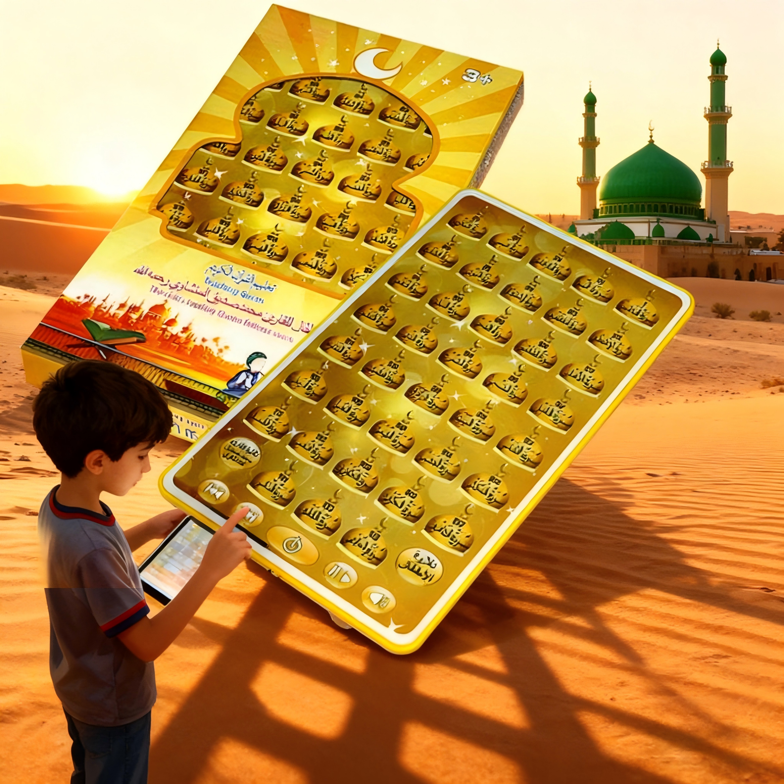 38 Surah Quran Learning Tablet - مراجعة Kids Free Quran Education وسعره