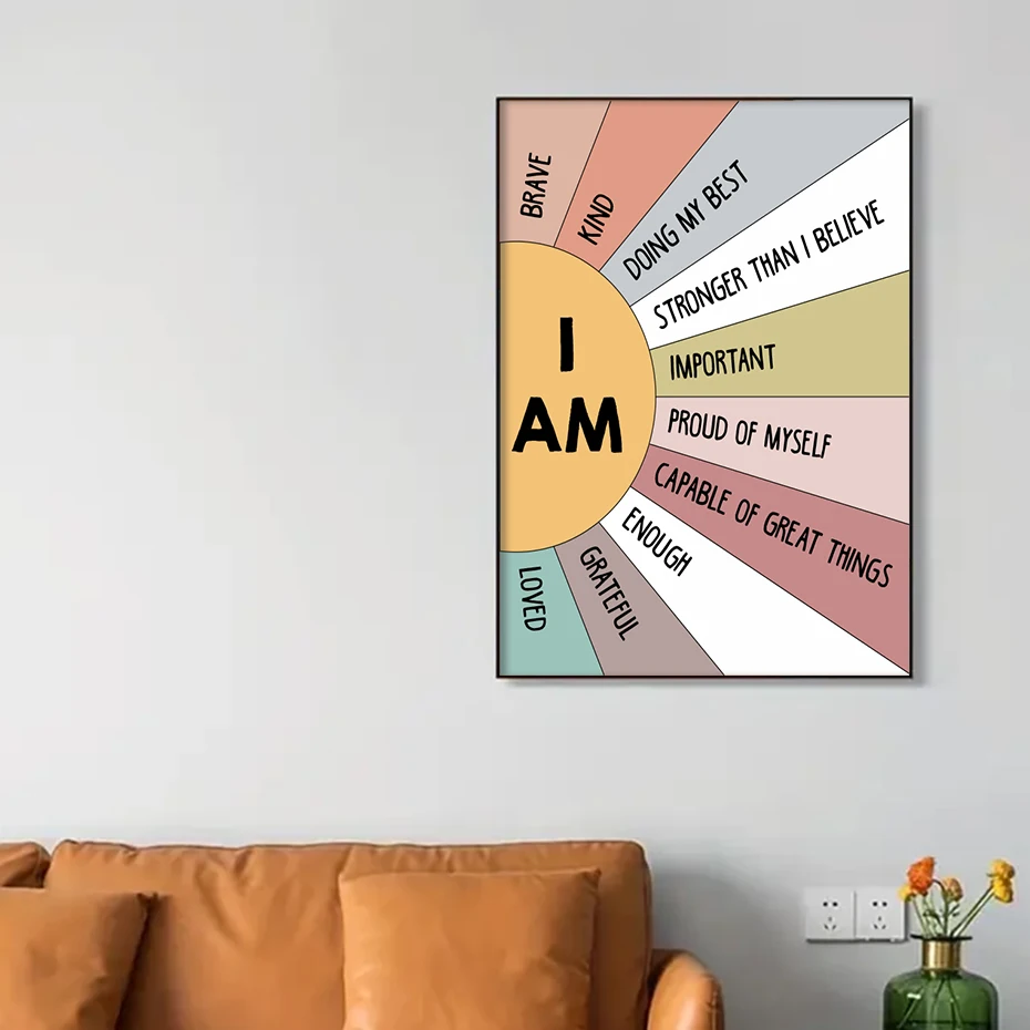 1PCS Educational Sun Colorful  - مراجعة Kids Education Quote وسعره