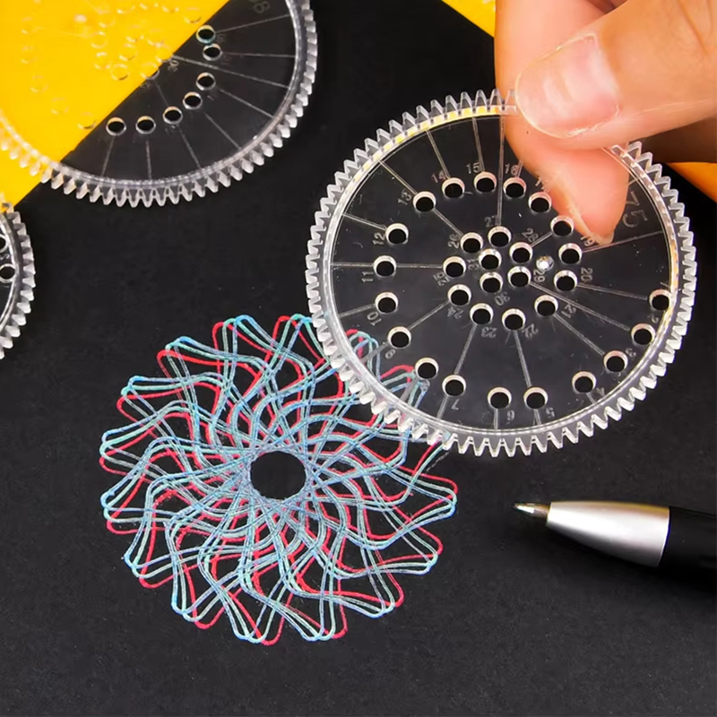 Funny Spirograph Drawing Toys  - مراجعة Kids Education Template وسعره
