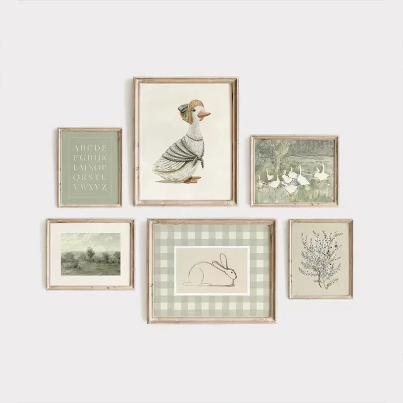 Green Bohemian Nursery Gallery - مراجعة Kids Educational Poster وسعره