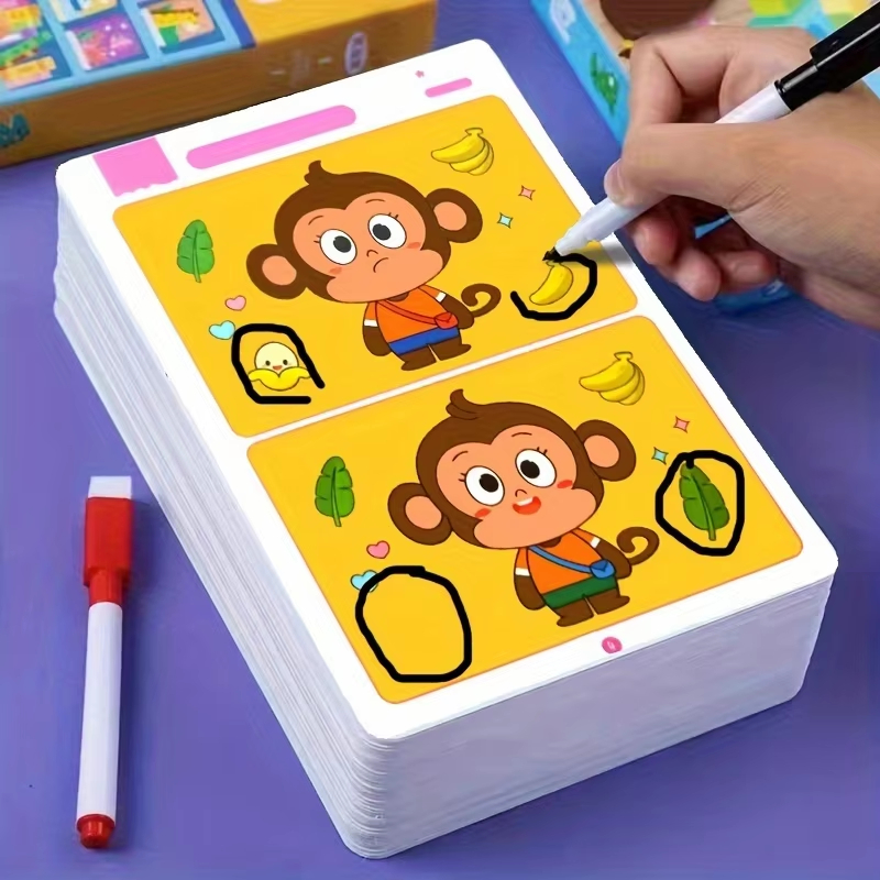 Find Differences Card Game Reu - مراجعة Kids Education Level وسعره
