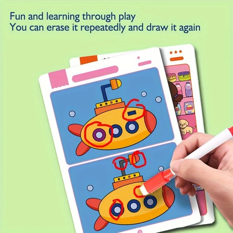 Find Differences Card Game Reu - مراجعة Kids Education Level وسعره