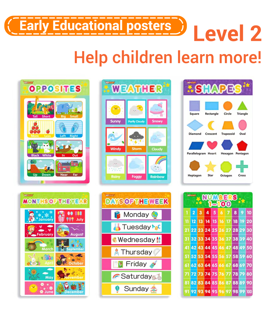 Level 2 English Learning Poste - مراجعة Kids Education Level وسعره