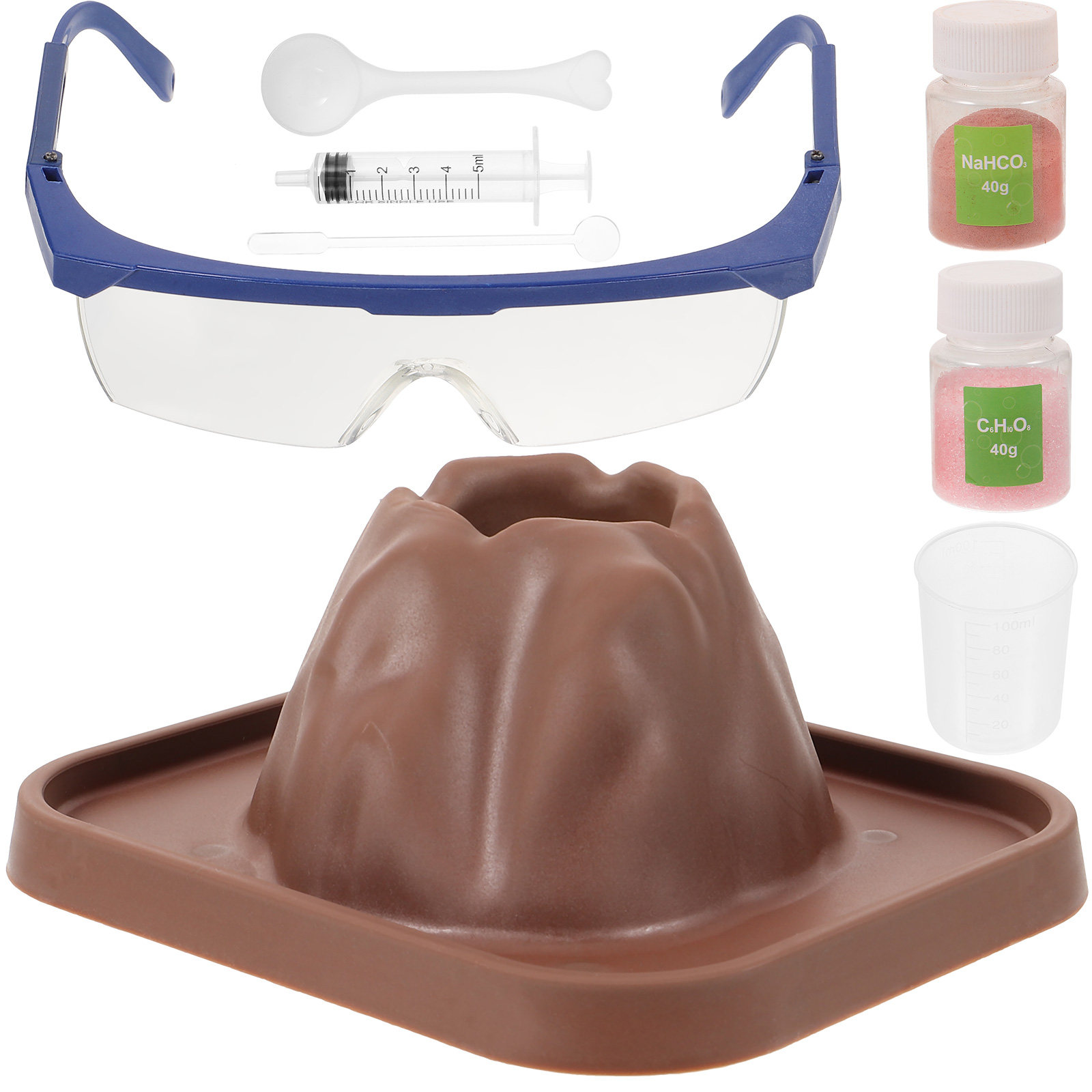 1 Set Volcano Eruptions Experi - مراجعة Science Kit Volcano وسعره