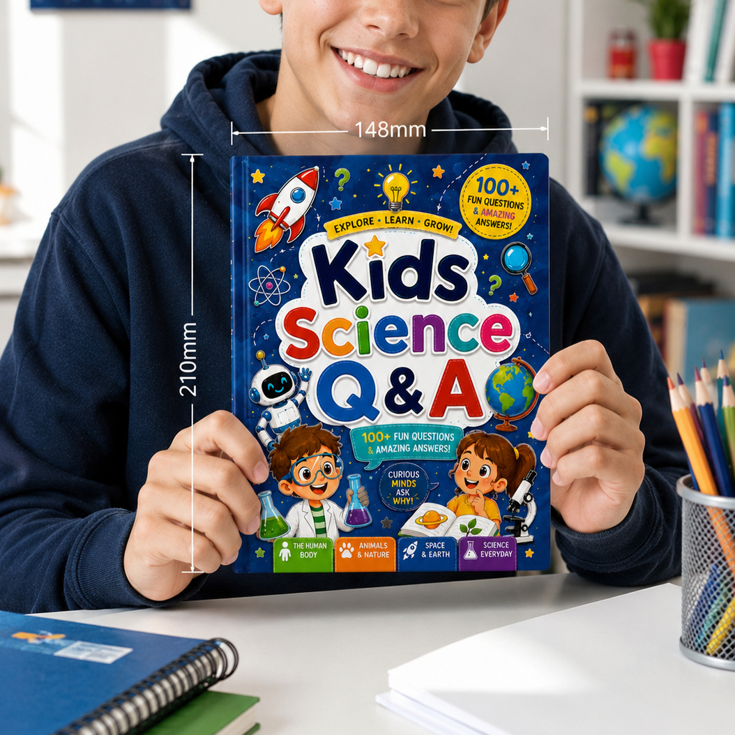 Kids Science Q&A Book for Curi - مراجعة Kids Education Questions وسعره