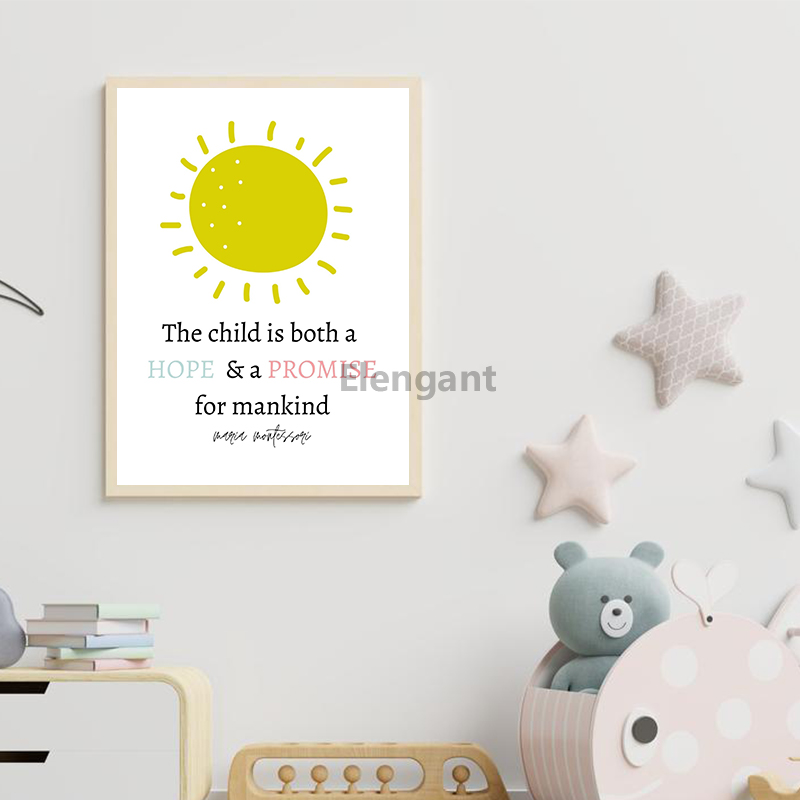 Play is the Work of A Child Qu - مراجعة Kids Education Quote وسعره