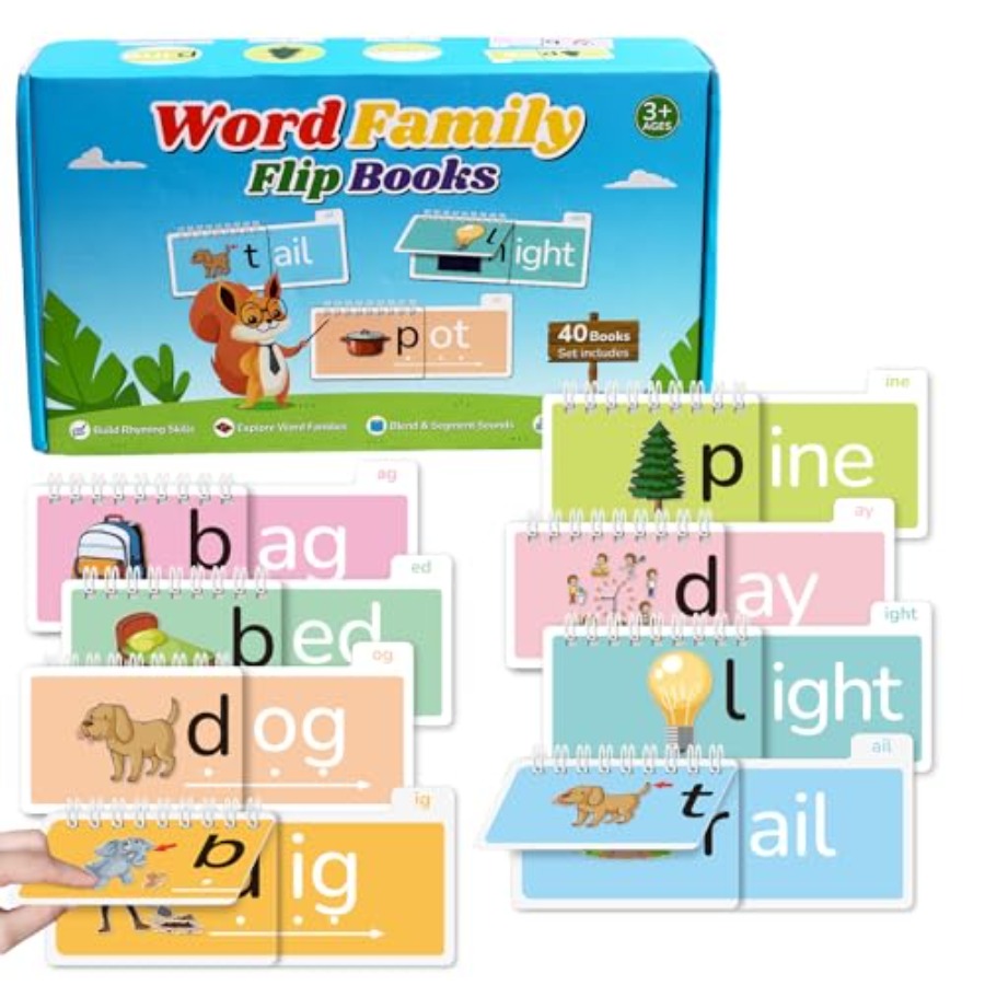 Word Family Build Book 40 Read - مراجعة Sight Word Game وسعره