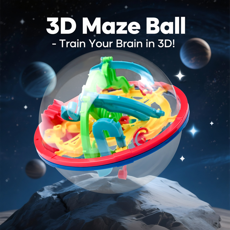3D Magic Ball Labyrinth Brain  - مراجعة Kids Education Level وسعره