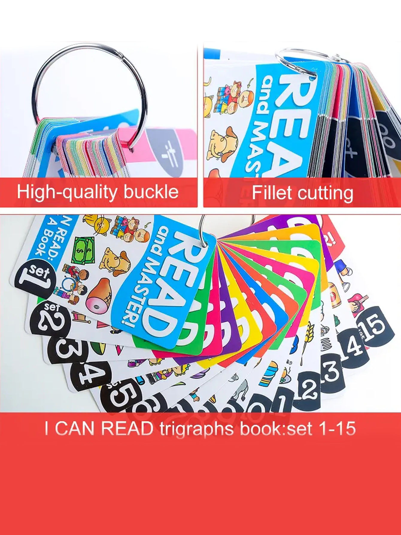 107 Groups I Can Read Phonics  - مراجعة Phonics Card Game وسعره